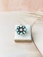 Multi Opal & Crystal Cluster Rings-Rings-Krush Kandy, Women's Online Fashion Boutique Located in Phoenix, Arizona (Scottsdale Area)