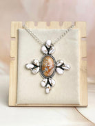 Angel Dahlia & Deer Fawn Necklace no11-Necklaces-Krush Kandy, Women's Online Fashion Boutique Located in Phoenix, Arizona (Scottsdale Area)