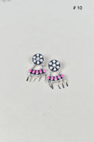 Give Em A Hand Jeweled Post Earrings-Stud Earrings-Krush Kandy, Women's Online Fashion Boutique Located in Phoenix, Arizona (Scottsdale Area)
