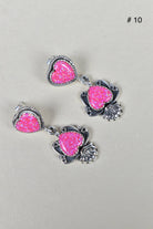Flounder Fun Earrings-Stud Earrings-Krush Kandy, Women's Online Fashion Boutique Located in Phoenix, Arizona (Scottsdale Area)