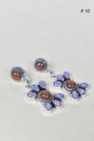 Trine Jewel Cascade Earrings-Drop Earrings-Krush Kandy, Women's Online Fashion Boutique Located in Phoenix, Arizona (Scottsdale Area)