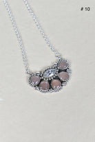 Paw Pad CZ & Stone Necklace-Pendant Necklaces-Krush Kandy, Women's Online Fashion Boutique Located in Phoenix, Arizona (Scottsdale Area)