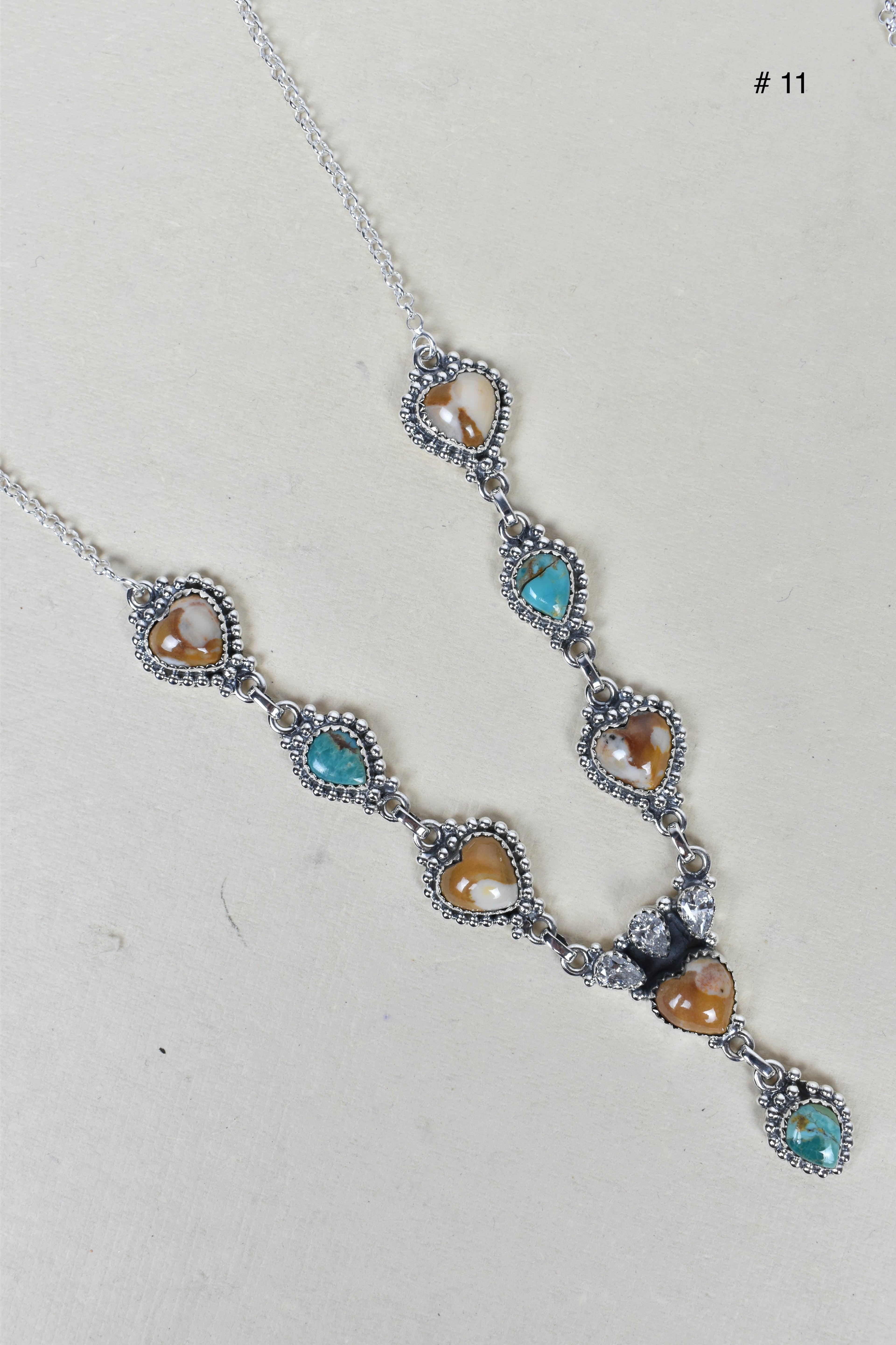 The Ethereal Elegance Sterling Silver Necklace-Lariat and Y Necklaces-Krush Kandy, Women's Online Fashion Boutique Located in Phoenix, Arizona (Scottsdale Area)