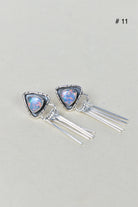 Solo Stone Sterling Cascade Earrings-Drop Earrings-Krush Kandy, Women's Online Fashion Boutique Located in Phoenix, Arizona (Scottsdale Area)