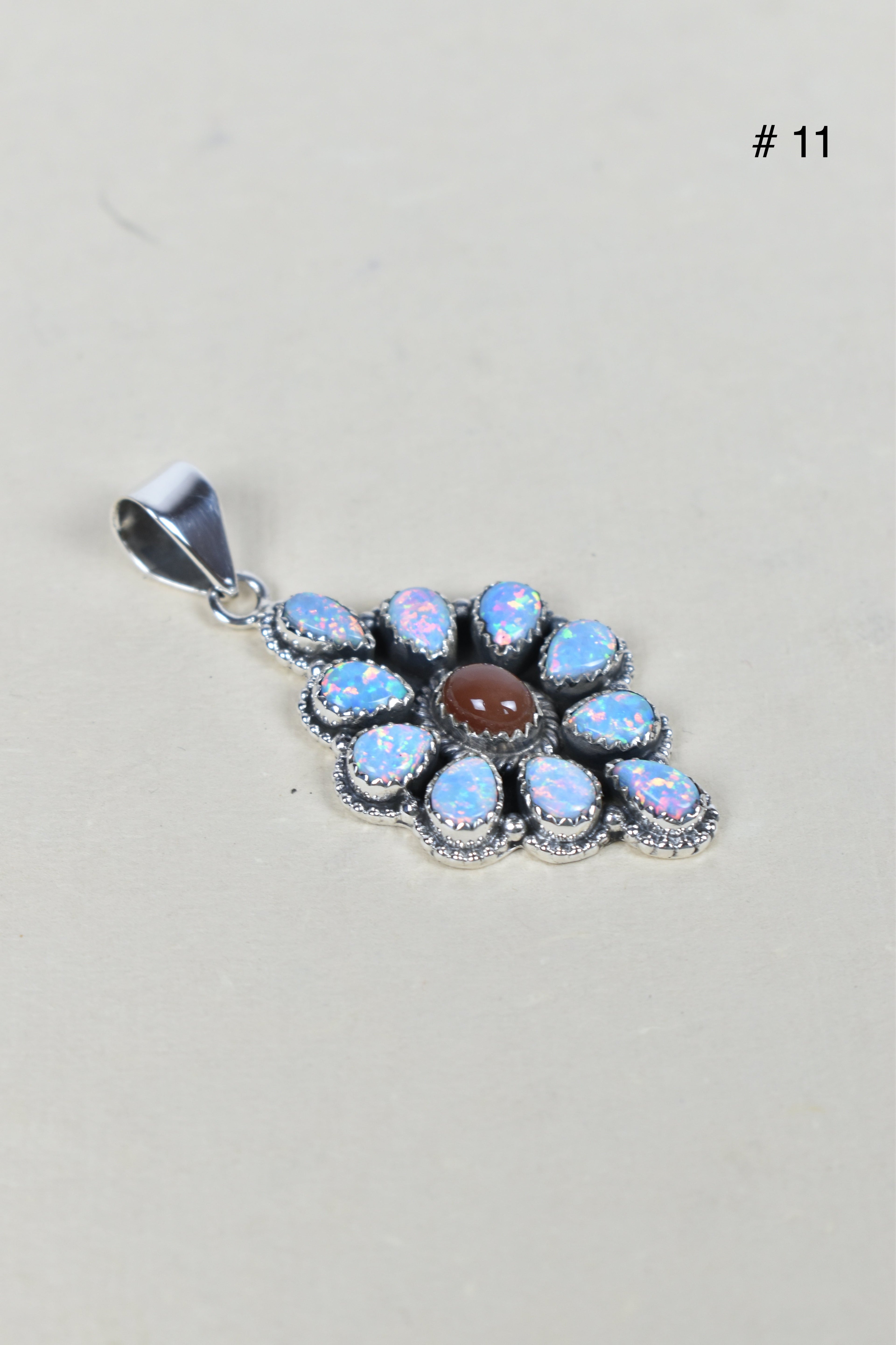 Daisy Does It Sterling Silver Pendant-Pendant Necklaces-Krush Kandy, Women's Online Fashion Boutique Located in Phoenix, Arizona (Scottsdale Area)