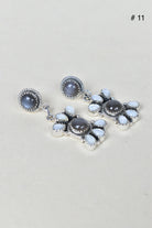 Trine Jewel Cascade Earrings-Drop Earrings-Krush Kandy, Women's Online Fashion Boutique Located in Phoenix, Arizona (Scottsdale Area)