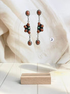 Floating Daisy Drop Dangle Earrings-Earrings-Krush Kandy, Women's Online Fashion Boutique Located in Phoenix, Arizona (Scottsdale Area)