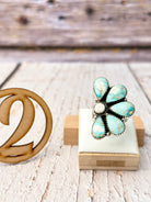 Half Cluster Blooming Ring-Ring Sizers-Krush Kandy, Women's Online Fashion Boutique Located in Phoenix, Arizona (Scottsdale Area)