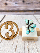 Half Cluster Blooming Ring-Ring Sizers-Krush Kandy, Women's Online Fashion Boutique Located in Phoenix, Arizona (Scottsdale Area)