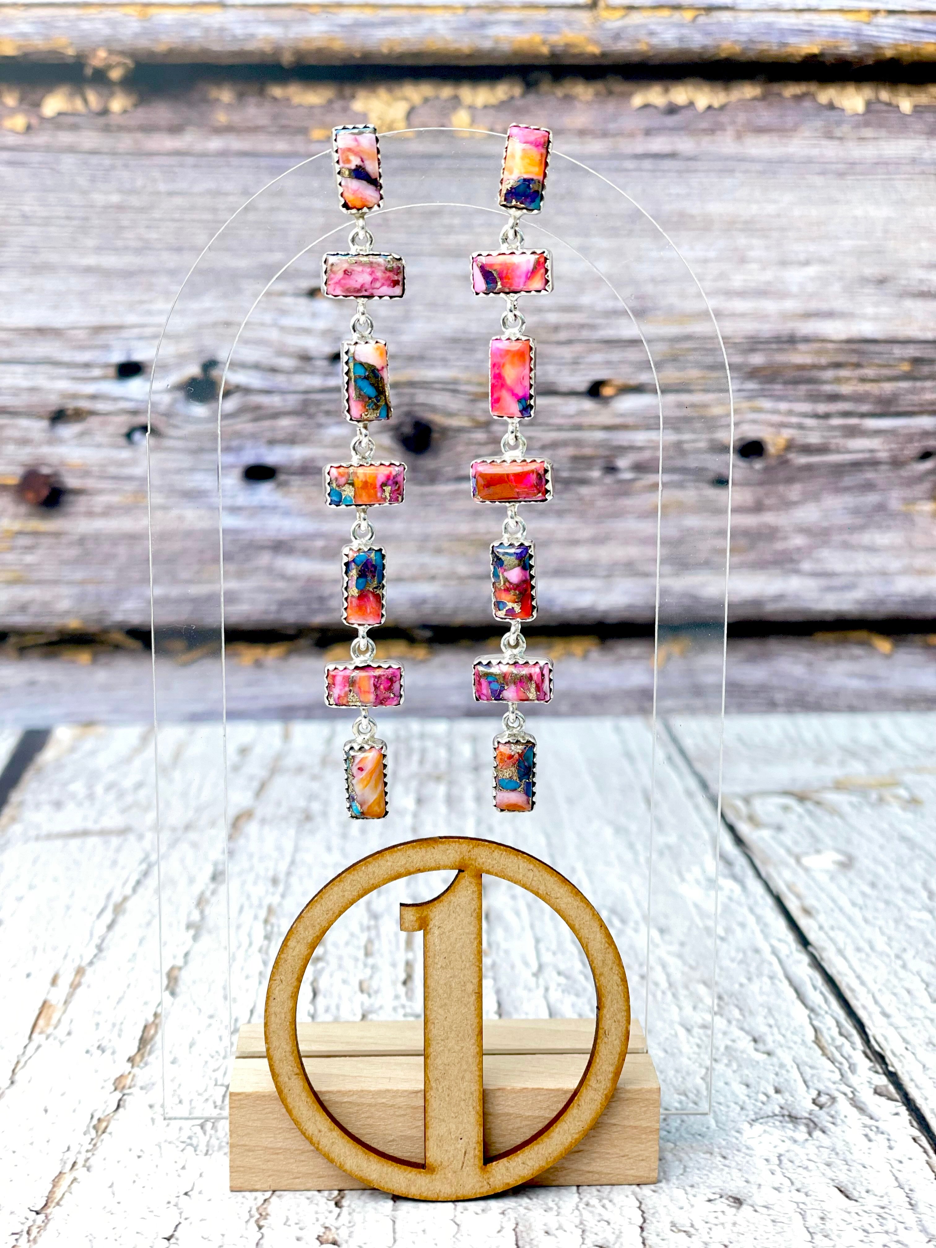 Kandy Bar Dangle Earrings-Earrings-Krush Kandy, Women's Online Fashion Boutique Located in Phoenix, Arizona (Scottsdale Area)