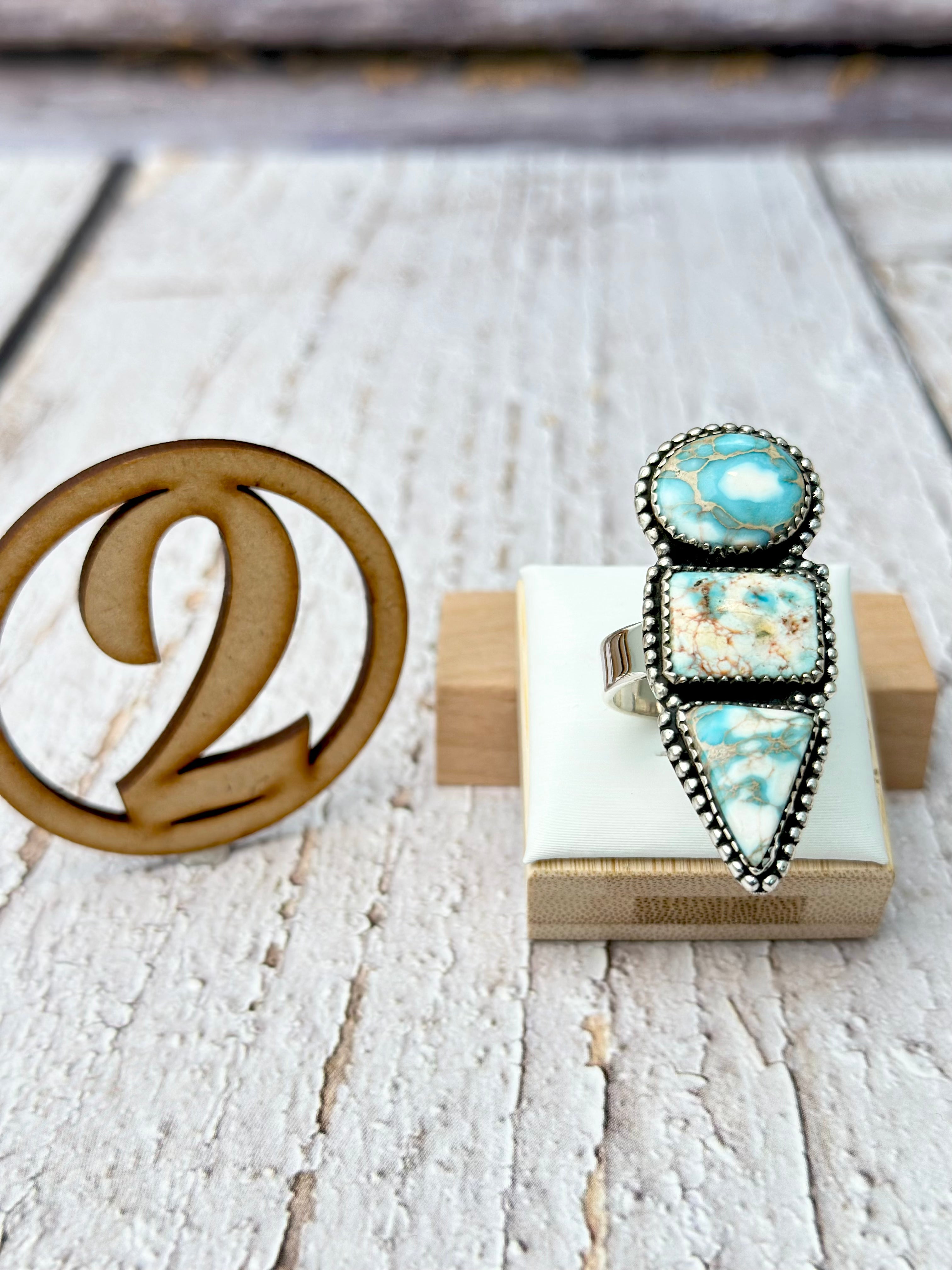 Stunning Three Stone Crawlers-Ring Sizers-Krush Kandy, Women's Online Fashion Boutique Located in Phoenix, Arizona (Scottsdale Area)