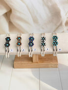 Dainty Blooming Flower Bangles-Bracelets-Krush Kandy, Women's Online Fashion Boutique Located in Phoenix, Arizona (Scottsdale Area)