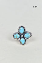 4 Leaf Cluster Ring-Cluster Rings-Krush Kandy, Women's Online Fashion Boutique Located in Phoenix, Arizona (Scottsdale Area)