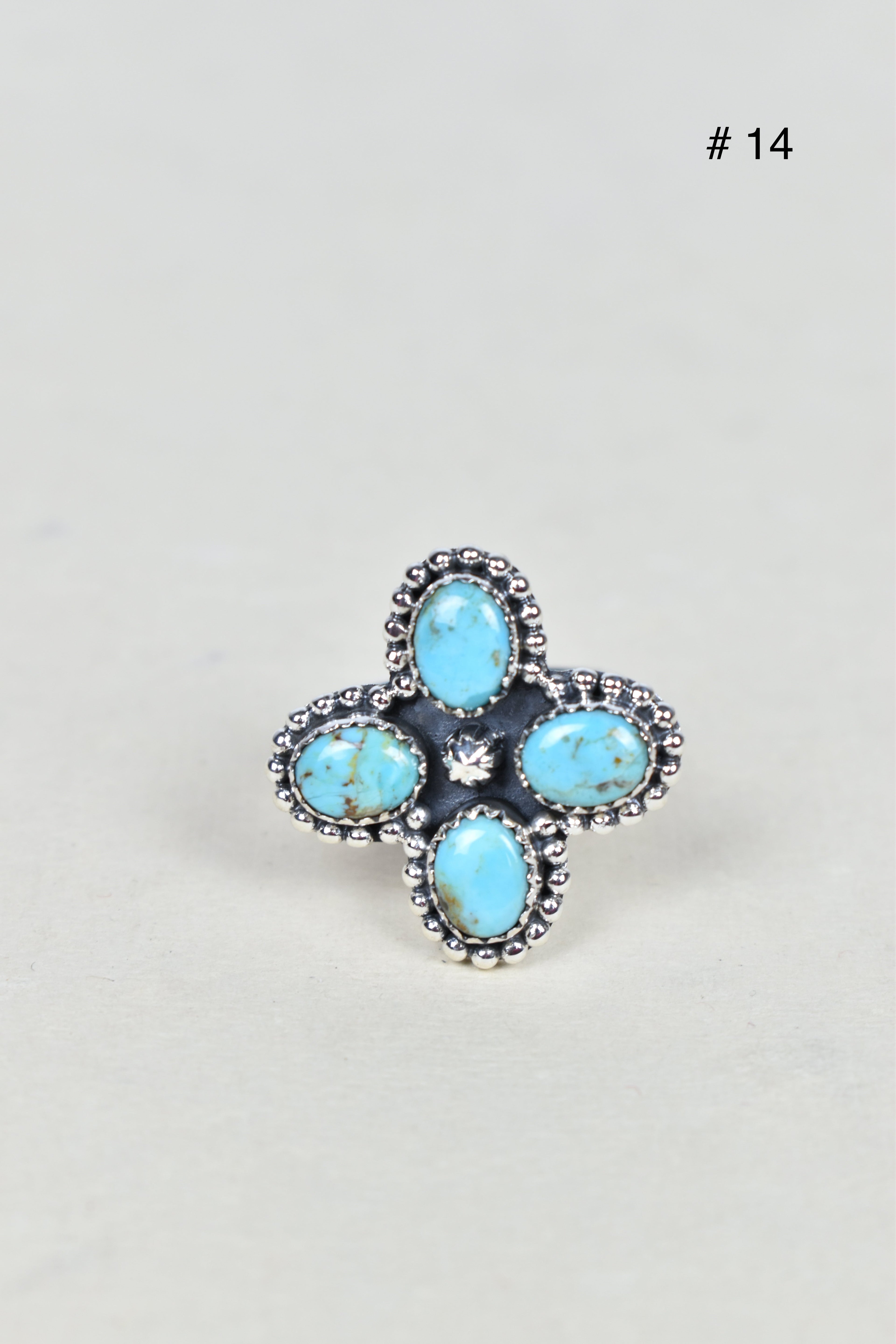 4 Leaf Cluster Ring-Cluster Rings-Krush Kandy, Women's Online Fashion Boutique Located in Phoenix, Arizona (Scottsdale Area)