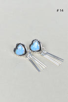 Solo Stone Sterling Cascade Earrings-Drop Earrings-Krush Kandy, Women's Online Fashion Boutique Located in Phoenix, Arizona (Scottsdale Area)