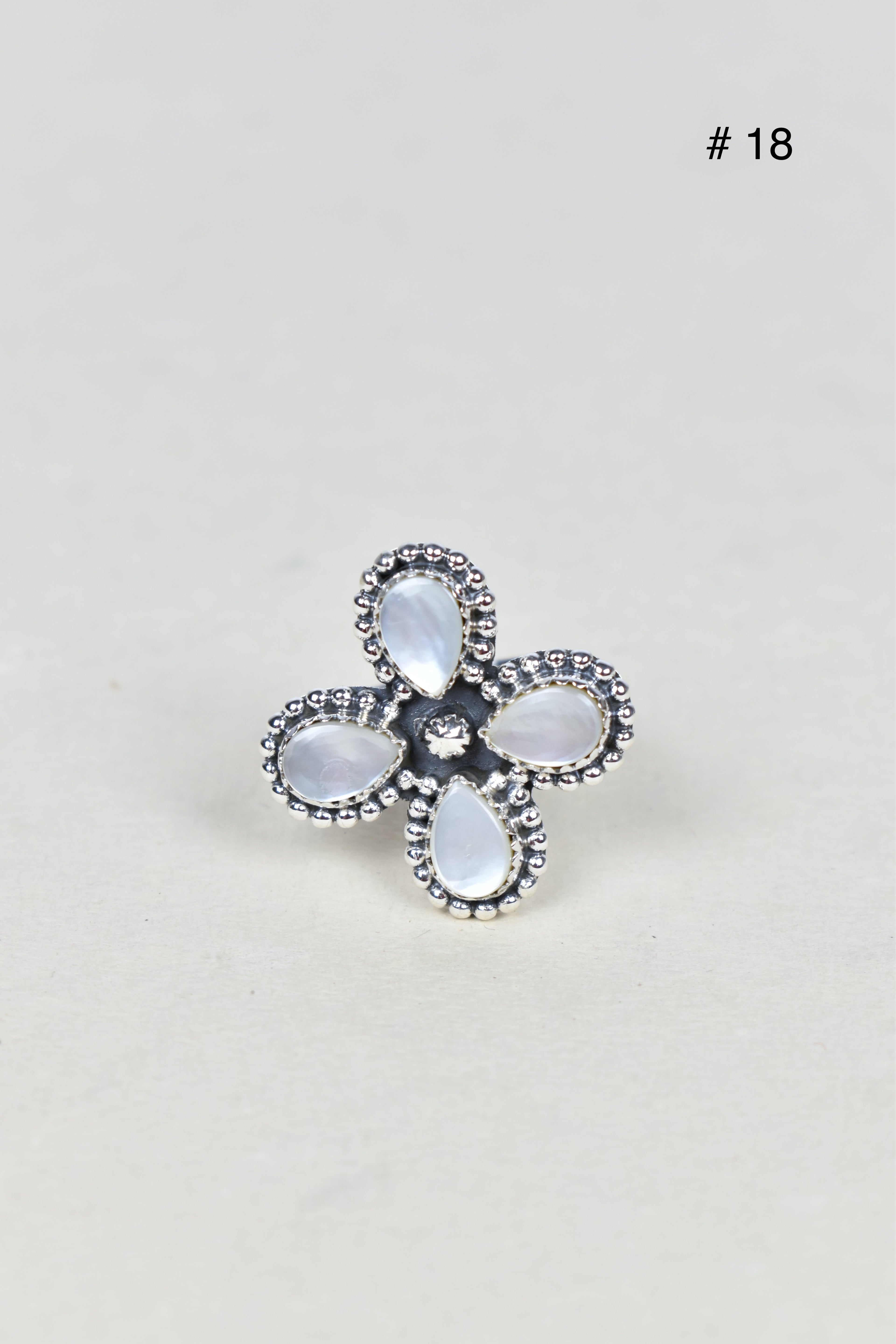 4 Leaf Cluster Ring-Cluster Rings-Krush Kandy, Women's Online Fashion Boutique Located in Phoenix, Arizona (Scottsdale Area)