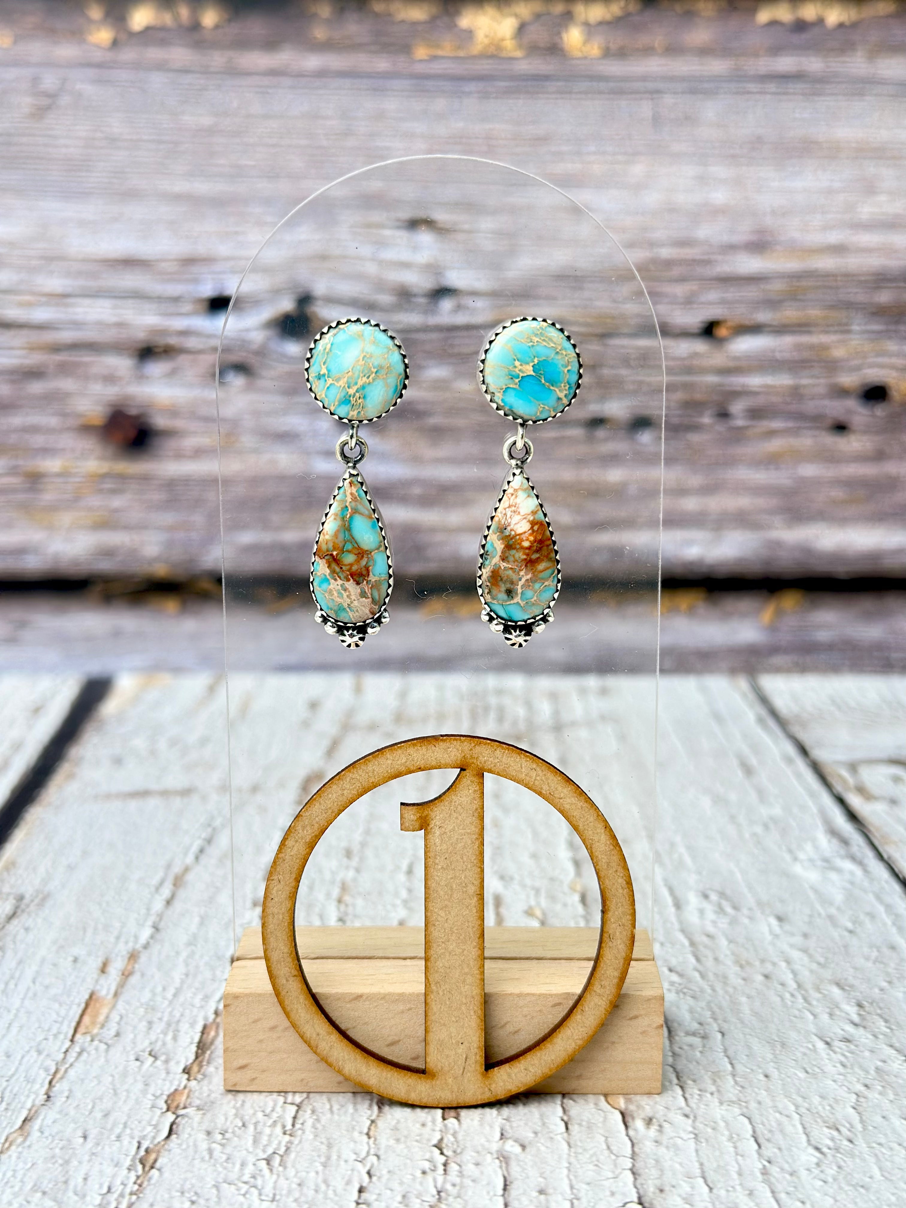 Multi Slab Earrings-Earrings-Krush Kandy, Women's Online Fashion Boutique Located in Phoenix, Arizona (Scottsdale Area)