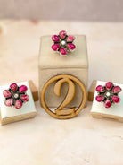 Desert Jasper Mini Daisy Rings-Rings-Krush Kandy, Women's Online Fashion Boutique Located in Phoenix, Arizona (Scottsdale Area)