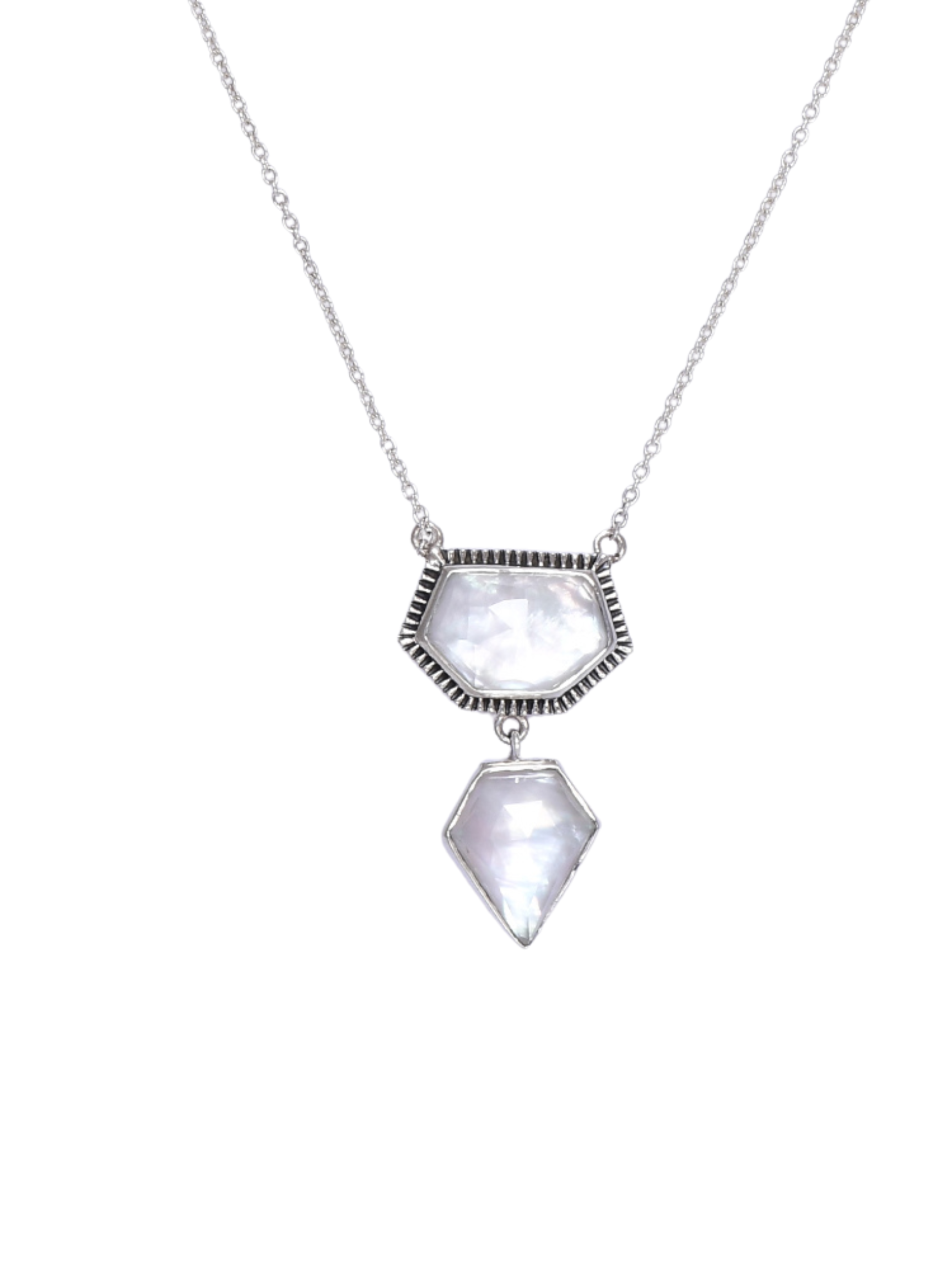 Classic Krush Stone Drop Necklaces-Necklaces-Krush Kandy, Women's Online Fashion Boutique Located in Phoenix, Arizona (Scottsdale Area)
