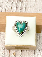 Love Is In The Air Heart Slab Ring | MADE TO ORDER-Rings-Krush Kandy, Women's Online Fashion Boutique Located in Phoenix, Arizona (Scottsdale Area)