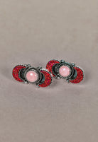 Lunar Crescent Sterling Silver Earring-Stud Earrings-Krush Kandy, Women's Online Fashion Boutique Located in Phoenix, Arizona (Scottsdale Area)