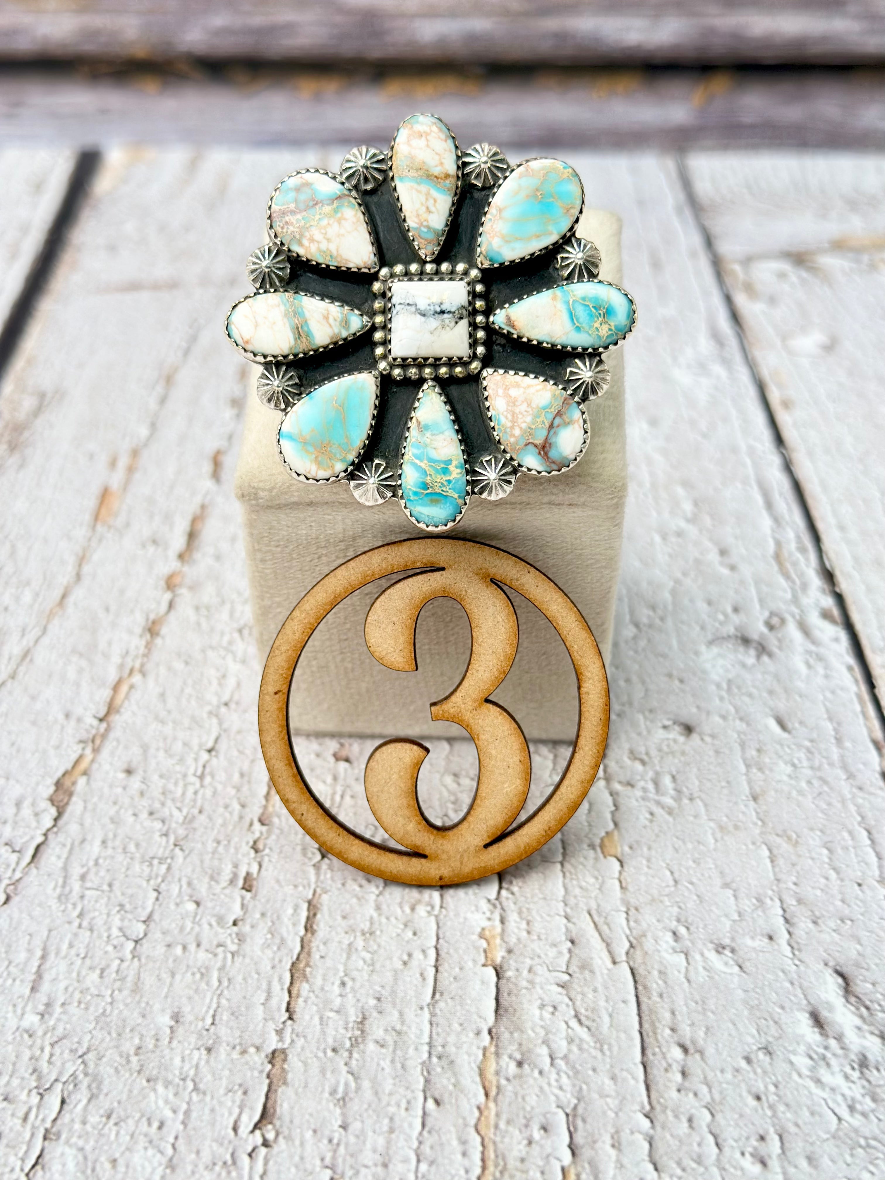 Stone In Bloom Ring-Ring Sizers-Krush Kandy, Women's Online Fashion Boutique Located in Phoenix, Arizona (Scottsdale Area)