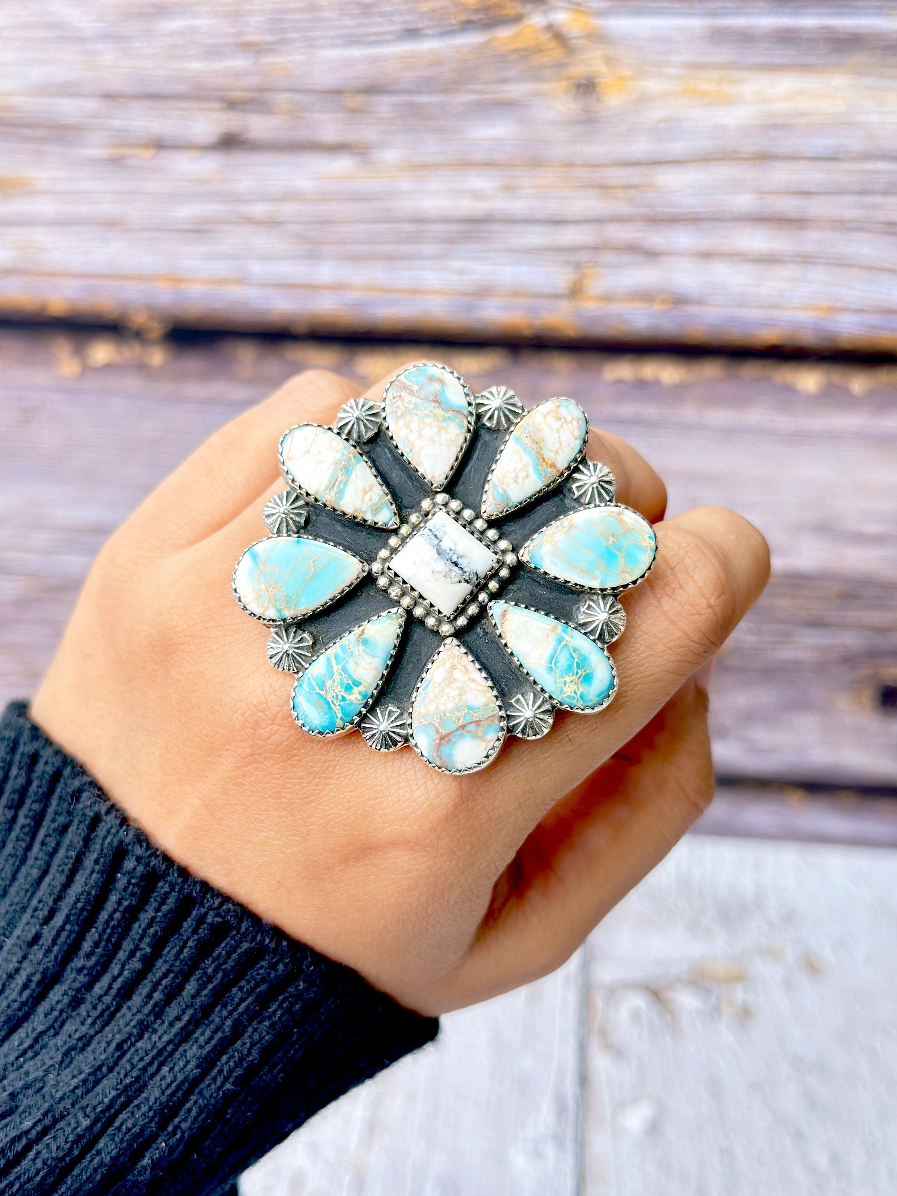 Stone In Bloom Ring-Ring Sizers-Krush Kandy, Women's Online Fashion Boutique Located in Phoenix, Arizona (Scottsdale Area)