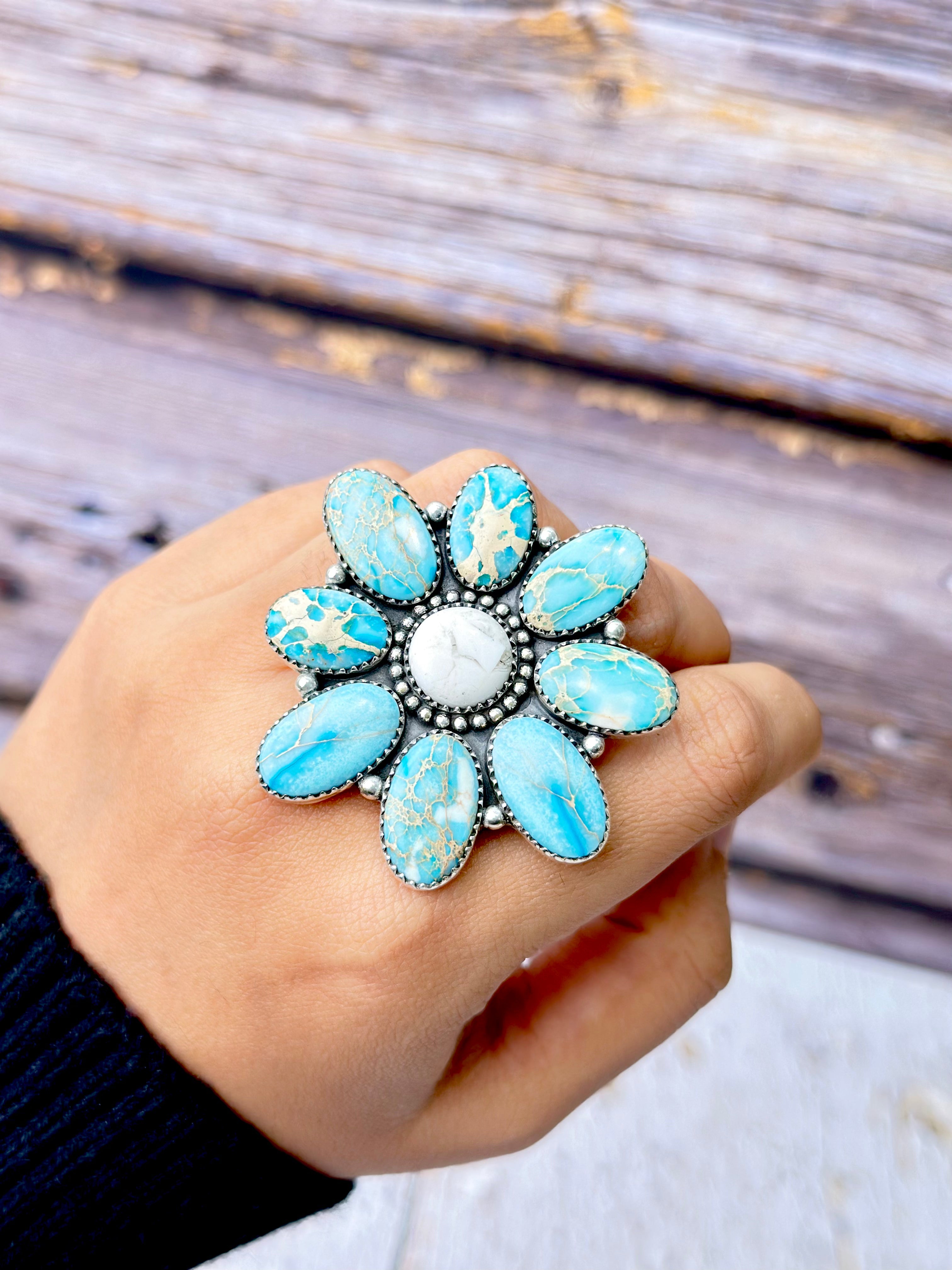 Stone In Bloom Ring-Ring Sizers-Krush Kandy, Women's Online Fashion Boutique Located in Phoenix, Arizona (Scottsdale Area)