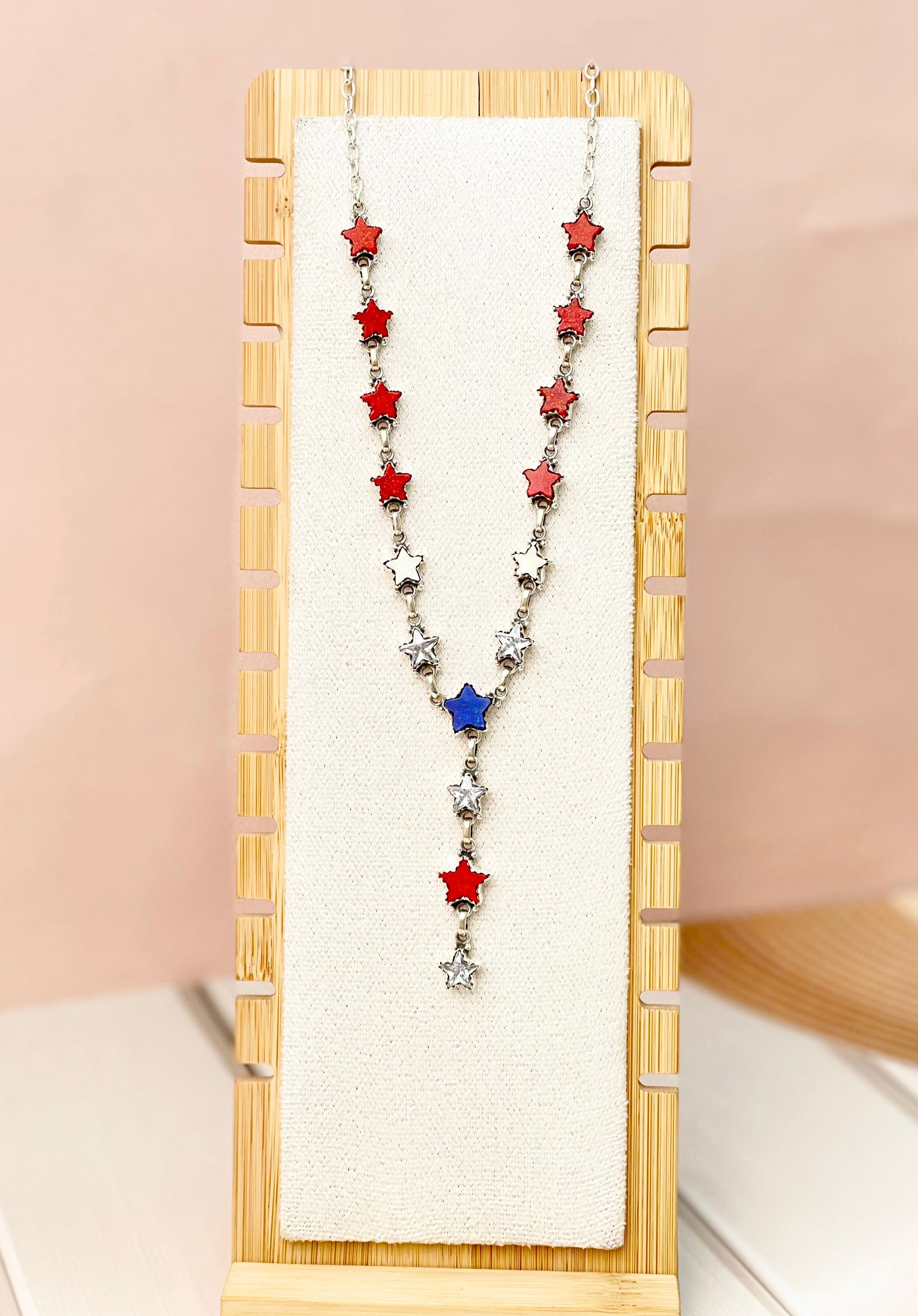 Starry Mesa Medallion Lariat-Necklaces-Krush Kandy, Women's Online Fashion Boutique Located in Phoenix, Arizona (Scottsdale Area)