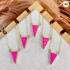 To The Point Krush Gold Necklaces-Necklaces-Krush Kandy, Women's Online Fashion Boutique Located in Phoenix, Arizona (Scottsdale Area)