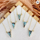 To The Point Krush Gold Necklaces-Necklaces-Krush Kandy, Women's Online Fashion Boutique Located in Phoenix, Arizona (Scottsdale Area)