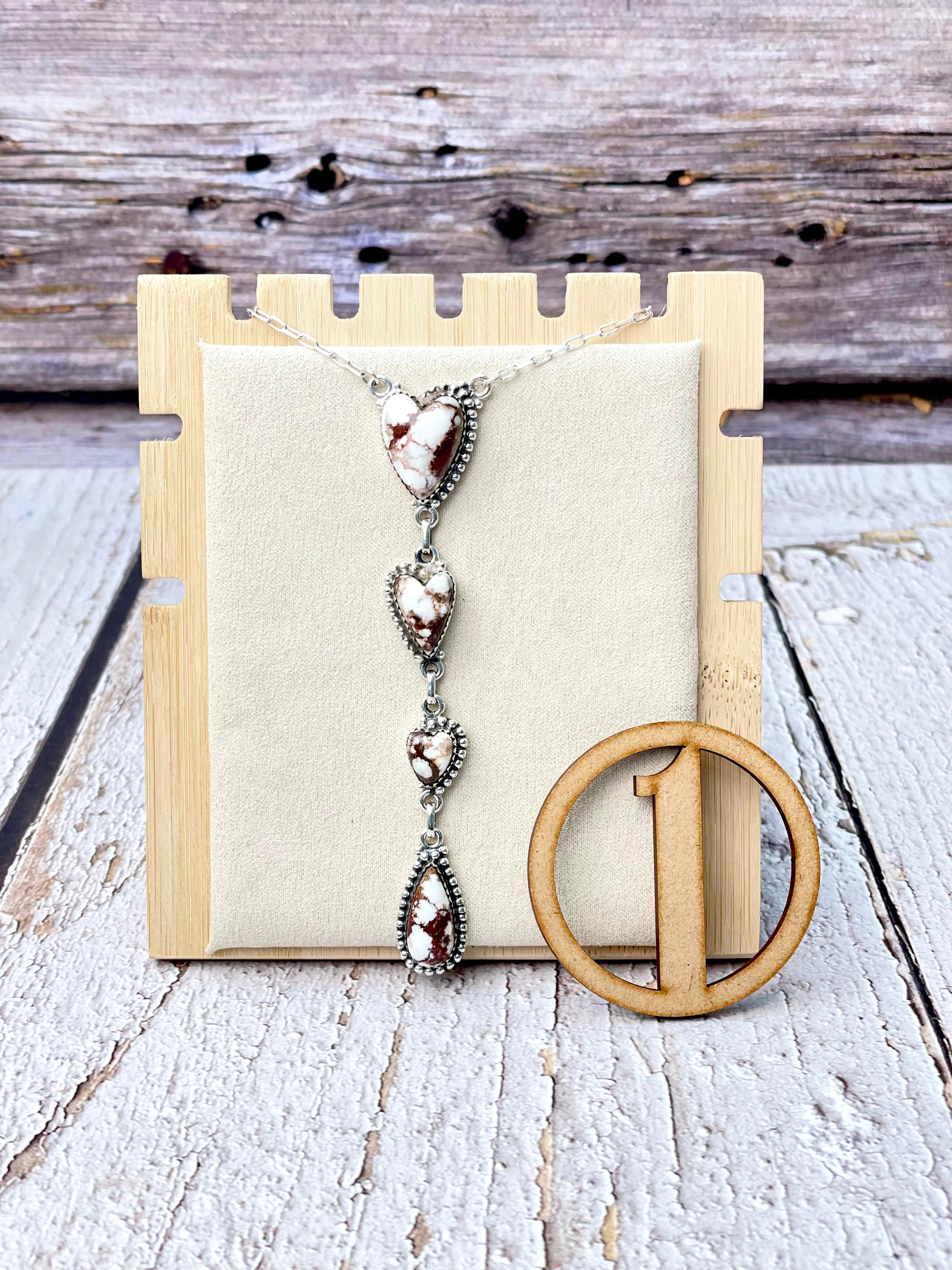 Be My Lover Heart Drop Necklace-Necklaces-Krush Kandy, Women's Online Fashion Boutique Located in Phoenix, Arizona (Scottsdale Area)