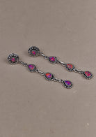 Sterling Silver Tear Drop Earrings-Drop Earrings-Krush Kandy, Women's Online Fashion Boutique Located in Phoenix, Arizona (Scottsdale Area)