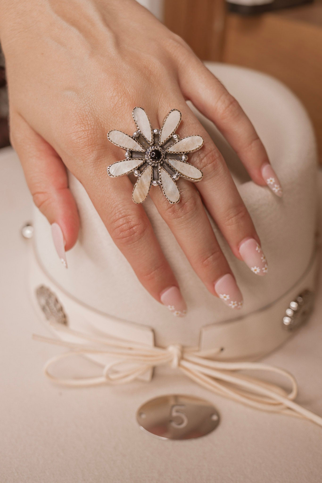 Wild Flower Stone Rings-Rings-Krush Kandy, Women's Online Fashion Boutique Located in Phoenix, Arizona (Scottsdale Area)