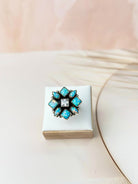 Multi Opal & Crystal Cluster Rings-Rings-Krush Kandy, Women's Online Fashion Boutique Located in Phoenix, Arizona (Scottsdale Area)