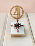 Red Dahlia One of a Kind Rings-Rings-Krush Kandy, Women's Online Fashion Boutique Located in Phoenix, Arizona (Scottsdale Area)