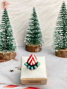 Holly Jolly Red & White Christmas Rings-Rings-Krush Kandy, Women's Online Fashion Boutique Located in Phoenix, Arizona (Scottsdale Area)