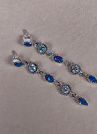 Triple Double Dangle Earrings-Drop Earrings-Krush Kandy, Women's Online Fashion Boutique Located in Phoenix, Arizona (Scottsdale Area)