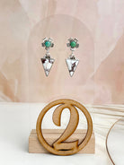 Floral Triad Studs sno 15-Earrings-Krush Kandy, Women's Online Fashion Boutique Located in Phoenix, Arizona (Scottsdale Area)