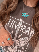 Edith Stone Ring-Statement Rings-Krush Kandy, Women's Online Fashion Boutique Located in Phoenix, Arizona (Scottsdale Area)