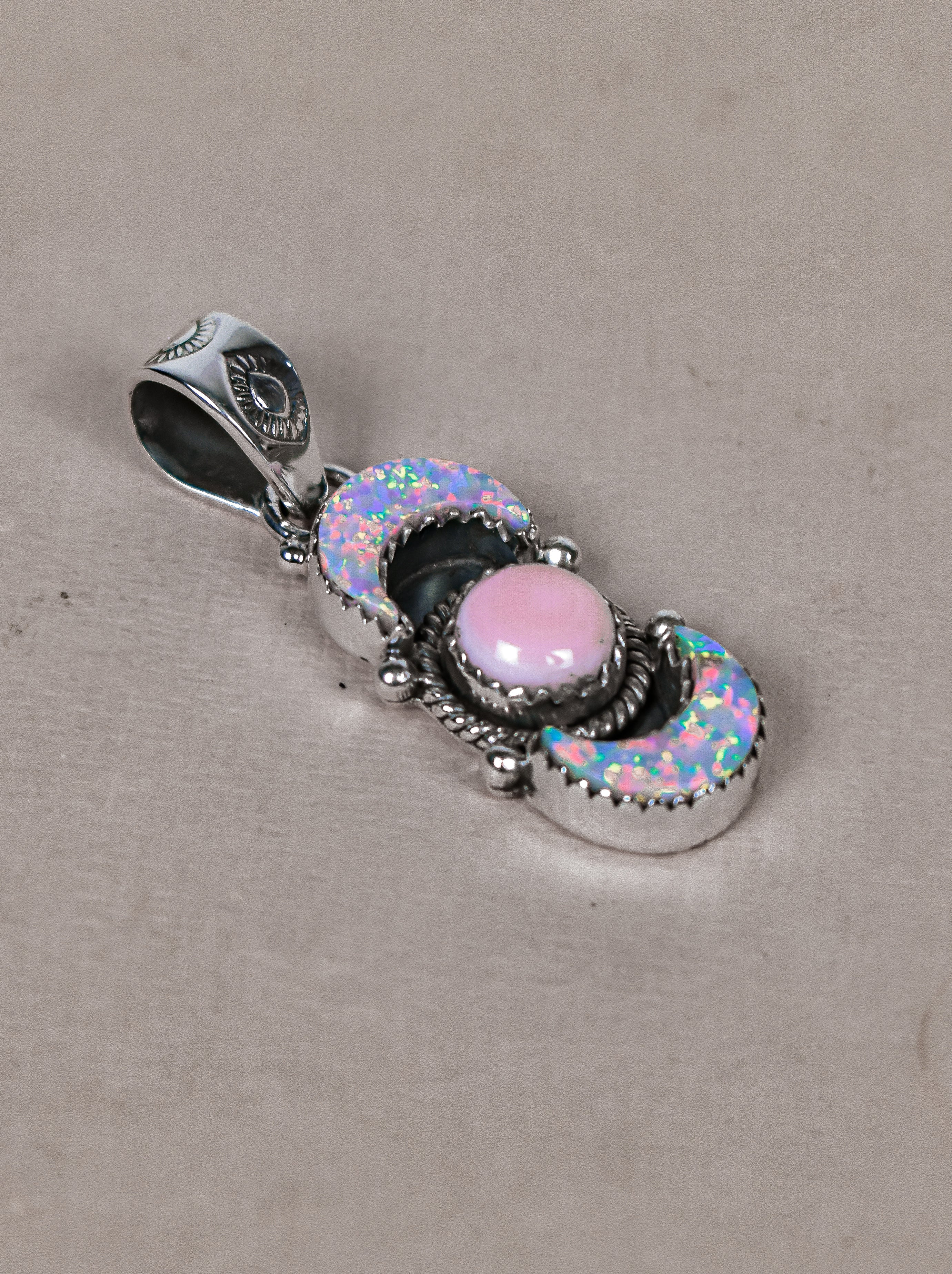 Lunar Crescent Pendant-Pendant Necklaces-Krush Kandy, Women's Online Fashion Boutique Located in Phoenix, Arizona (Scottsdale Area)