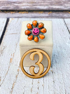 One Of A Kind Smiley Blossom Rings-Rings-Krush Kandy, Women's Online Fashion Boutique Located in Phoenix, Arizona (Scottsdale Area)