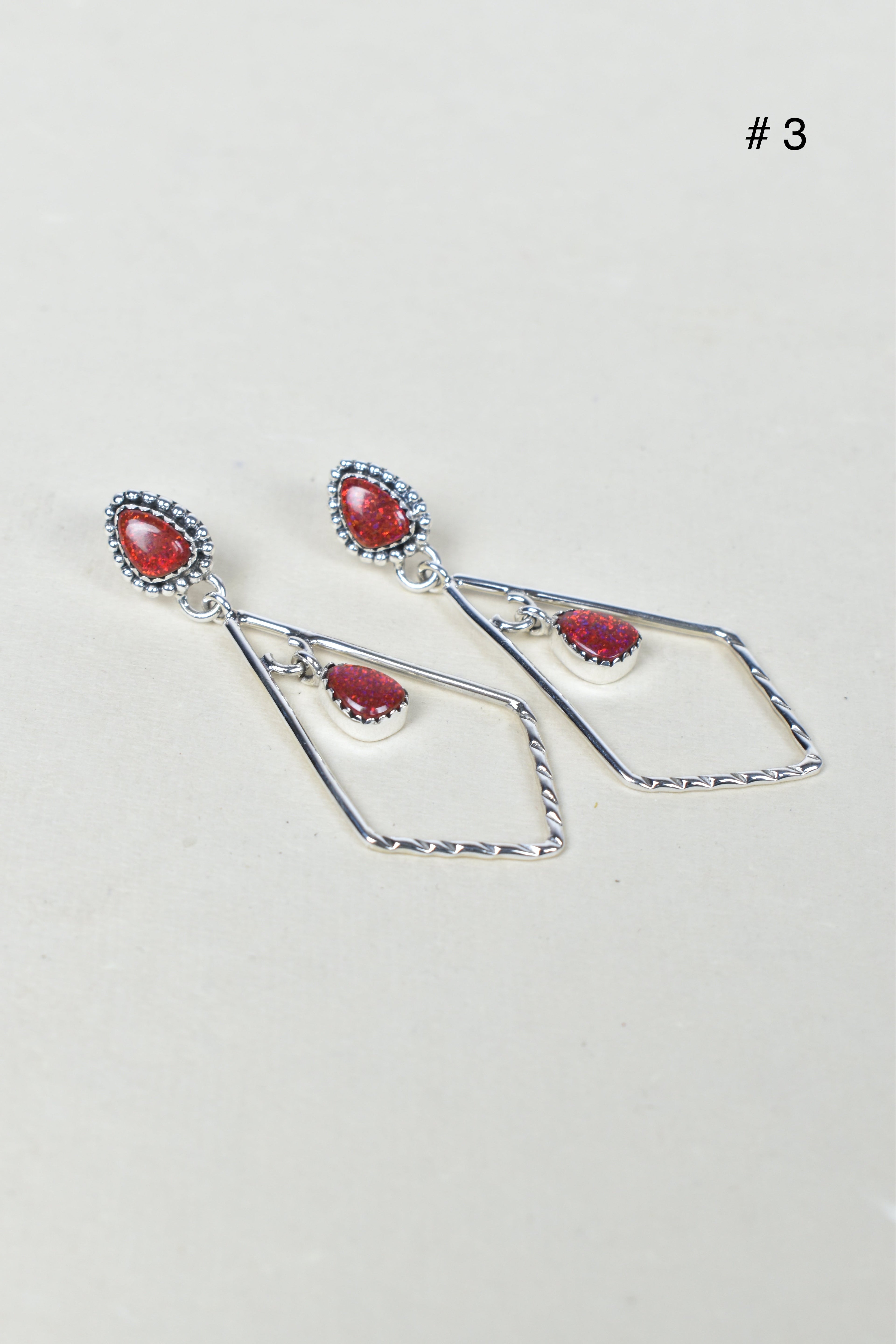 Skyborne Celestial Elegance Dangle Earrings-Drop Earrings-Krush Kandy, Women's Online Fashion Boutique Located in Phoenix, Arizona (Scottsdale Area)