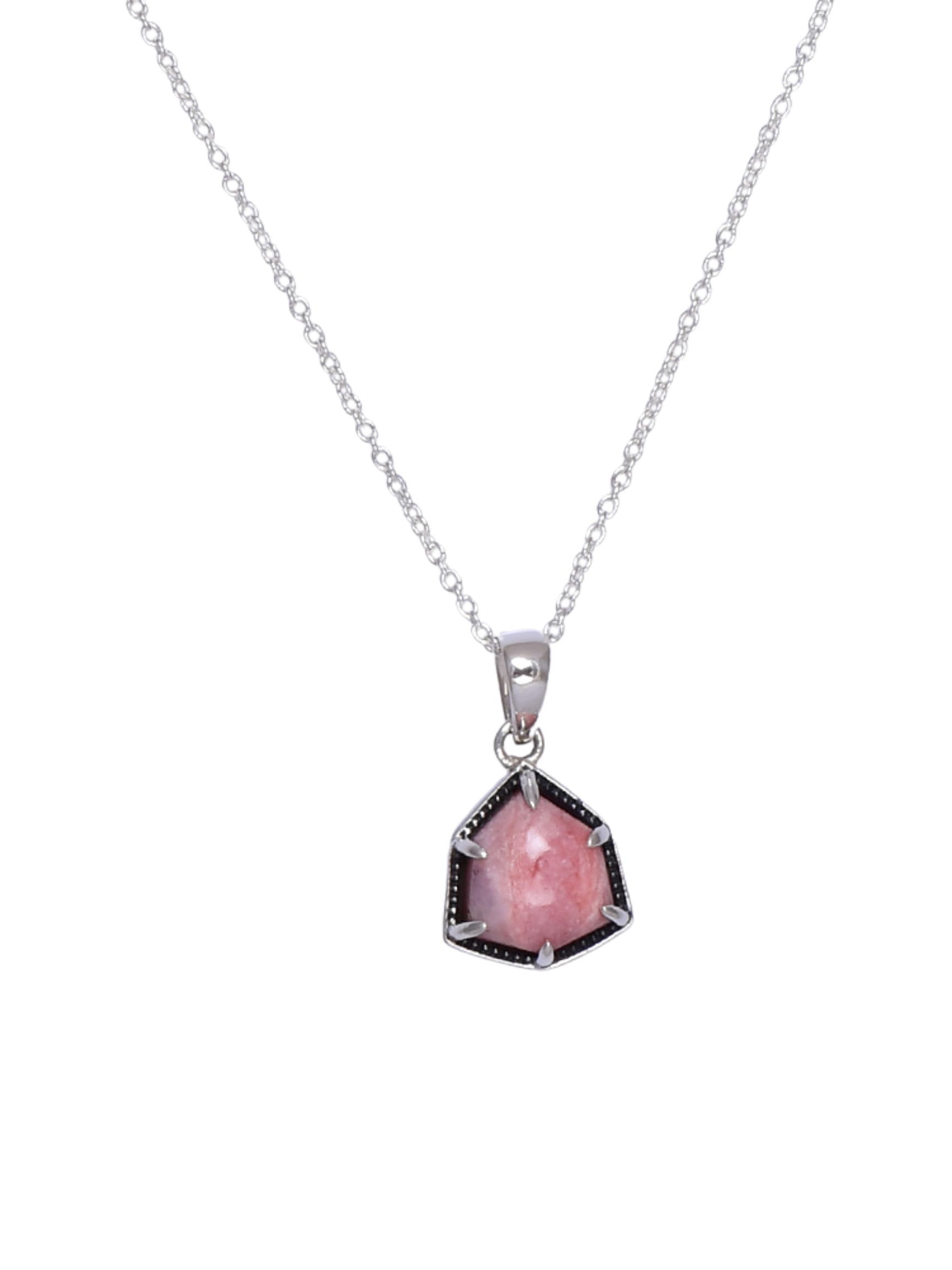 Kandy Geometric Slab Stone Necklace-Necklaces-Krush Kandy, Women's Online Fashion Boutique Located in Phoenix, Arizona (Scottsdale Area)