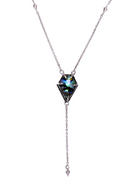 Victoria's Lariat Stone Slab Necklace-Necklaces-Krush Kandy, Women's Online Fashion Boutique Located in Phoenix, Arizona (Scottsdale Area)