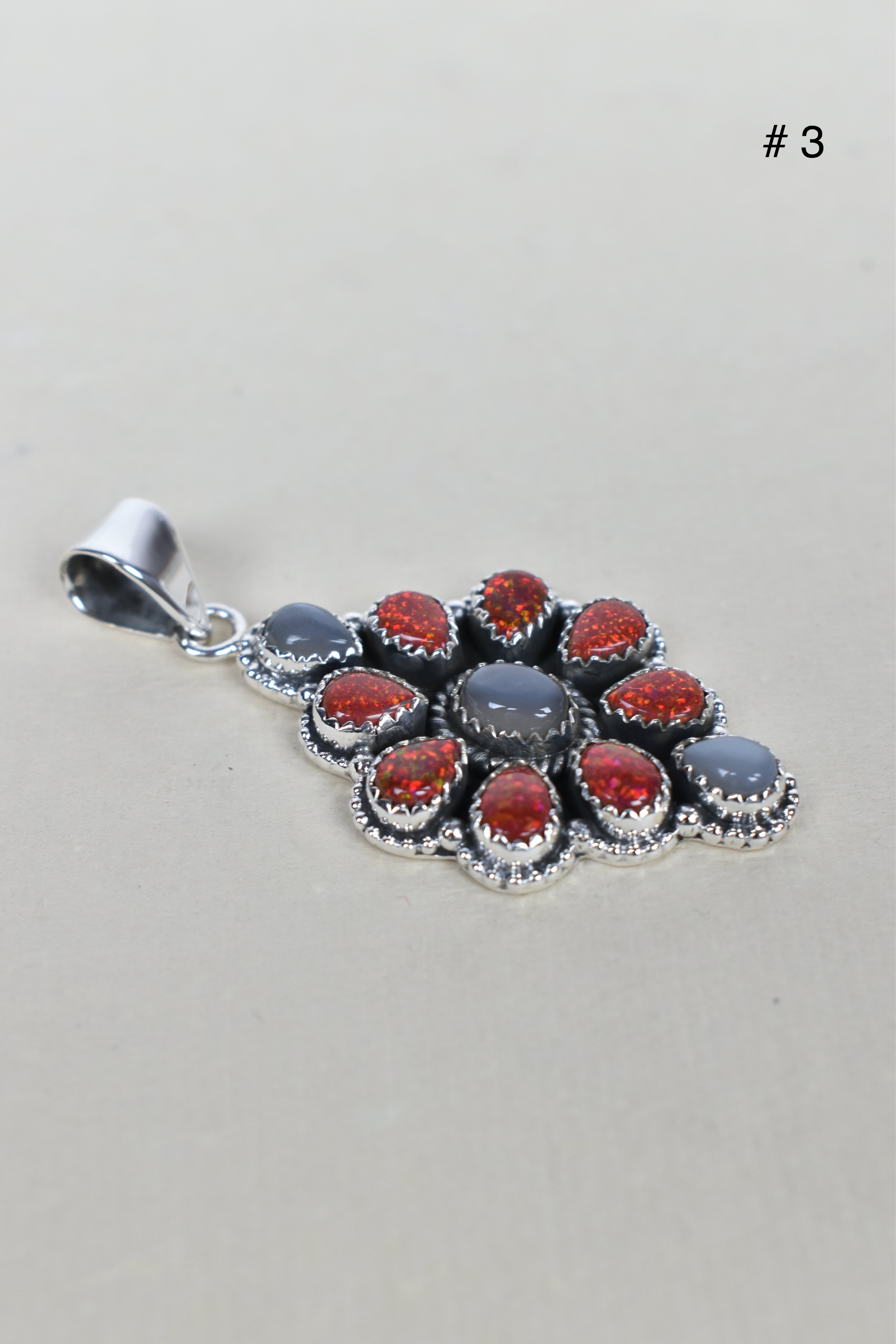 Daisy Does It Sterling Silver Pendant-Pendant Necklaces-Krush Kandy, Women's Online Fashion Boutique Located in Phoenix, Arizona (Scottsdale Area)