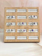 Dainty Initial Floater Rings-Rings-Krush Kandy, Women's Online Fashion Boutique Located in Phoenix, Arizona (Scottsdale Area)