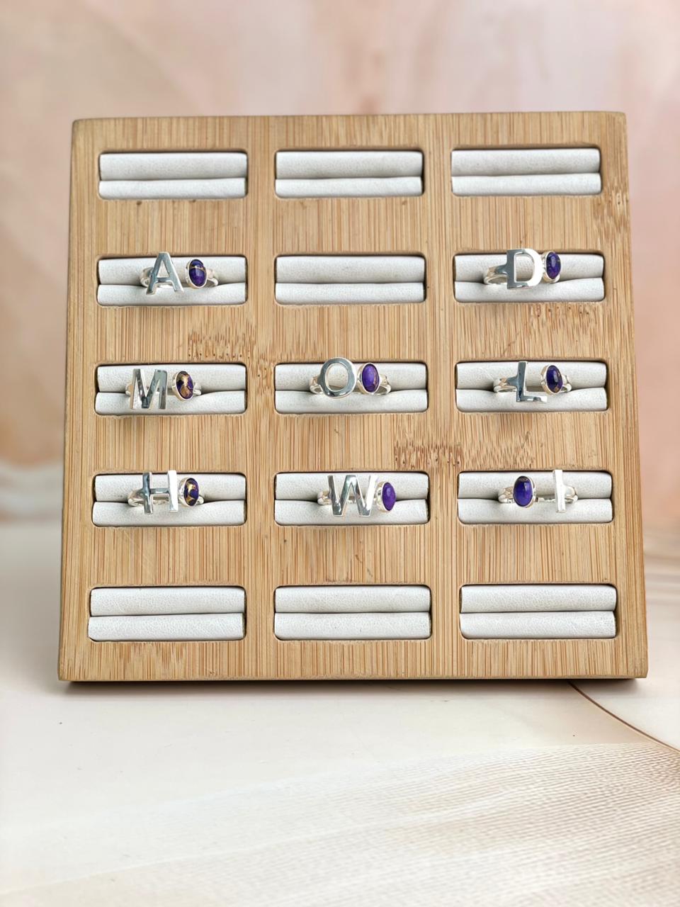 Dainty Initial Floater Rings-Rings-Krush Kandy, Women's Online Fashion Boutique Located in Phoenix, Arizona (Scottsdale Area)