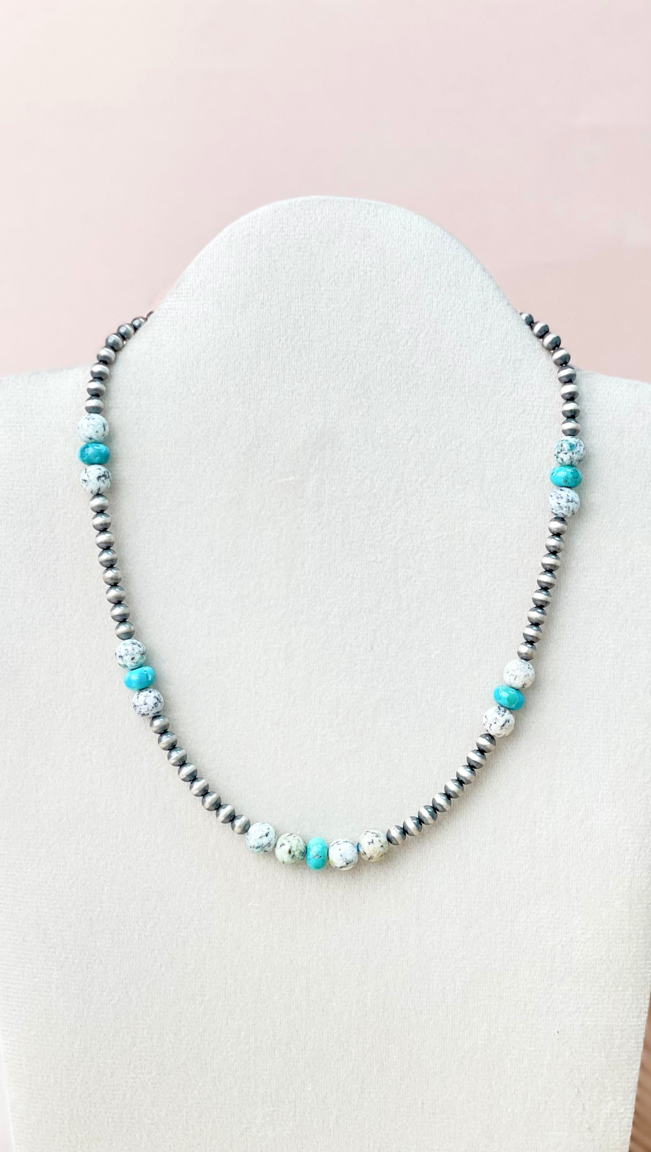 Desert Jasper Beads Necklace-Necklaces-Krush Kandy, Women's Online Fashion Boutique Located in Phoenix, Arizona (Scottsdale Area)