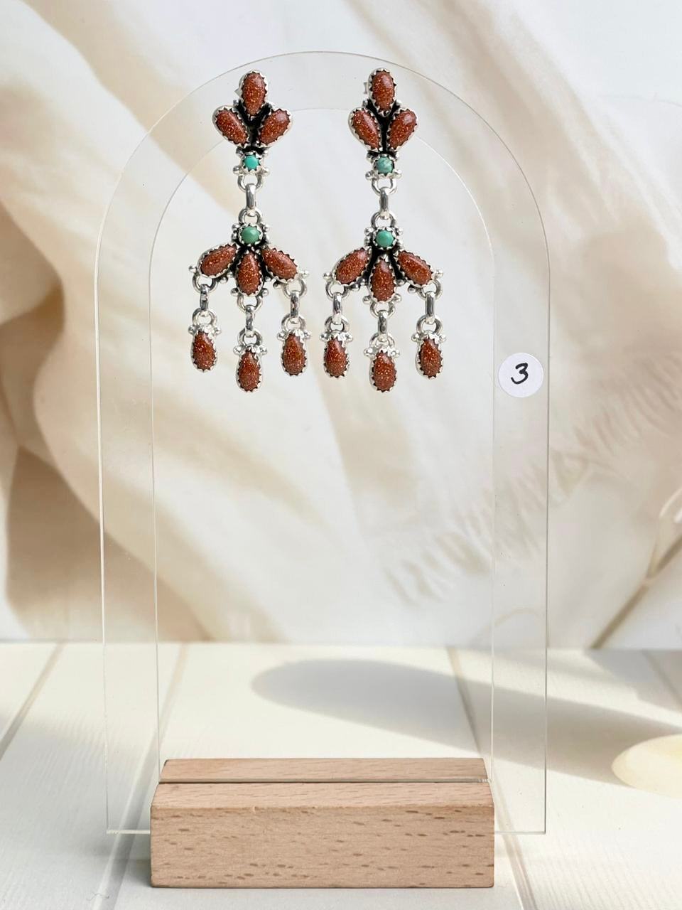 Boho Stone Fringe Drop Dangle Earrings-Earrings-Krush Kandy, Women's Online Fashion Boutique Located in Phoenix, Arizona (Scottsdale Area)